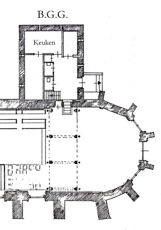 Sacristy: underyn