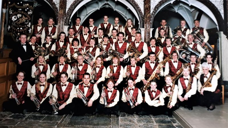 100 jarig jubileum Christelijke fanfare Wilhelmina