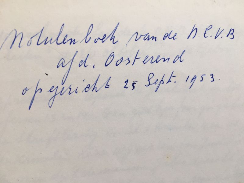 N.C.V.B 1e jierren